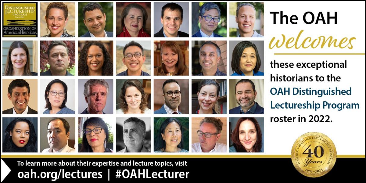Organization of American Historians (OAH) Distinguished Lectureship Program